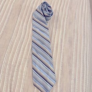 Men’s Perry Ellis Portfolio tie - blue/brown
